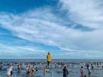 一个人去海陵岛大角湾海上丝路旅游区穷游,应该怎么做攻略?